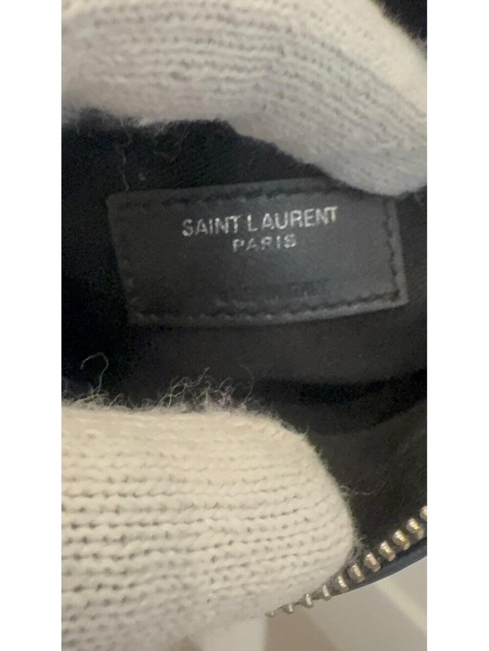 Saint Laurent Lou Camera Bag – Chevron‑Quilted Calfskin with Cassandre Logo - Picture 3 of 15